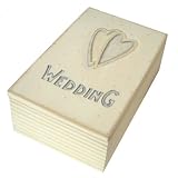 East of India Wooden Keepsake Box - Wedding
