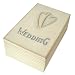 East of India Wooden Keepsake Box - Wedding
