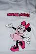 Embroidered Minnie Mouse T on White shirt Child S (6-8)