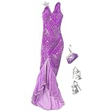Barbie Purple Star Fashion Dress