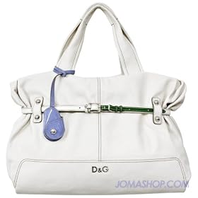 Dolce & Gabbana White Leather Handbag DB0751E743380001