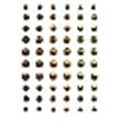 Martha Stewart Crafts Stickers, Yellow Ombre Gem