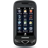 Crystal Hard BLACK RUBBERIZED Cover Case for SAMSUNG U820 REALITY (VERIZON) [WCS600]