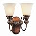 TransGlobe Lighting 7242 CLC Impressions of Rome Two Light Wall Sconce in Colonial Co...
