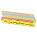PAC1733 - Sentence Strips, Sturdy Tagboard, 3x28, 100/PK, Asstorted