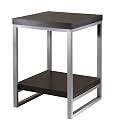 Furniture online: Winsome Wood Jared End Table, Black Finish
