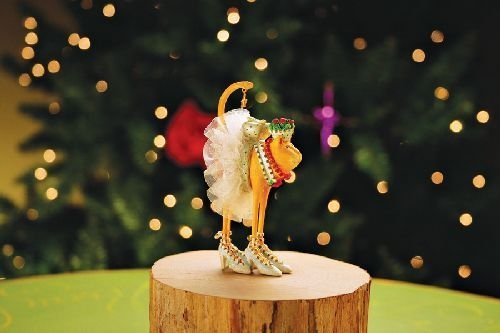 Patience Brewster Mini Buffy Cat Ornament