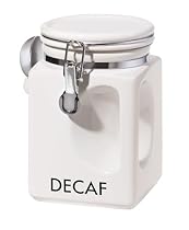 Oggi EZ Grip Decaf Canister, White