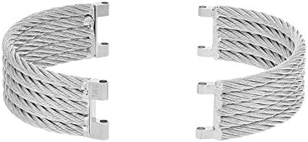 Charriol 12 mm Stainless Steel 5 Row Women's Watch Bracelet