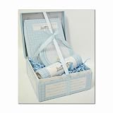 Keepsake Baby Shoebox Gift Set Blue
