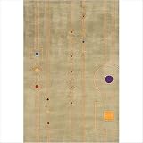 New Wave 101 Sage Contemporary Wool Rug Size: Runner: 26 x 8 New Wave 101 Sage Contemporary Wool Rug Size: Runner: 26 x 8