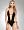 Ruffle Plunge Monokini - BLACK (XS)