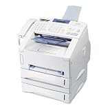 Brother Products - Brother - IntelliFax 5750e Network-Ready Business-Class Laser Fax/Copier/Phone - Sold As 1 Each - 33.6 Kbps Super G3 modem sends fax in 2 seconds - 600-page fax memory. - Network ready. - Prints 15 b/w pages/min. - 600 x 600 dpi print resolution