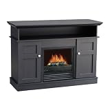Flametec 1250W 3D Flame Electric Fireplace 912-42FBK, Black