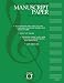 House of Joy Music Deluxe 10-Staff Manuscript Paper