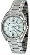 Orient Men's CEM5J005W Automatic Day and Date White Stainless Steel Watch