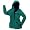 TAIGA Chamonix - Women's Gore-Tex Jacket for Extreme Wet Weather, Teal, MADE IN CANADA, 8 (bust: 36