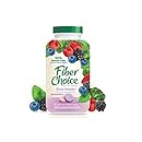 Fiber Choice Sugar Free Tablets Plus Calcium, Assorted Berry Flavors, 90 Count-Packing May Vary