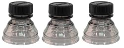 Three (3) SMOKE - Snap Capps - Reclosable Can Tops (Turns Almost Any Can into a Bottle!) Save Money Buy Cans over Bottles! Snap Capp - NO MORE Flat Drinks!
