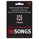 eMusic $15 Gift Card - 30 Songs