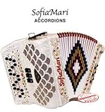 IMAGE OF SOFIAMARI ELITE SERIES ACCORDION 3 SWITCH 34 BUTTON 12 BASS FBE DARK BLUE