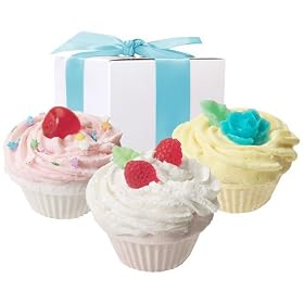 Fizzy Baker Cupcake Trio Bath Bomb Gift Box