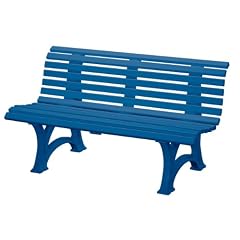 Blome-Tillmann Gartenbank "Neptun/Helgoland" Kunststoffgestell blau