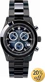 SWISS MILITARY (スイスミリタリー) 腕時計 PVD BLACK BIG CHRONO ML/248 ネイビー メンズ 40mmΦ