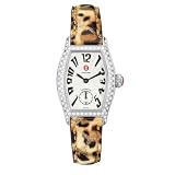 MICHELE Coquette Petite Diamond Leopard Patent Leather