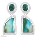  : OPAL EARRINGS AZURE DROPLETS