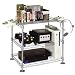 Wire 3-Tier Gaming Rack- Silver(45506016)