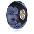 Trollbeads Damen Mitternachtsblume 61419