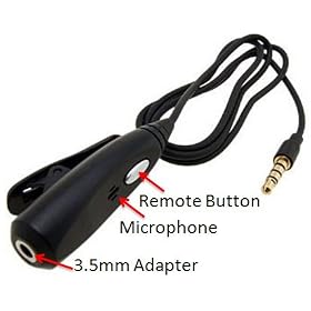 Headset Hands Free 3.5mm Adapter + Microphone for Apple iPod Touch iTouch 1 2 3 iPhone 2 3g 3gS
