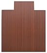 Anji Mountain Bamboo Chairmat & Rug Co. 44-Inch-by-52-Inch Roll-Up Bamboo Chairmat, Dark Cherry