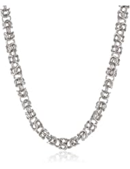 Stainless Steel Byzantine Chain Necklace