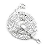 1mm Sterling Silver Box Chain available in 16", 18", 20", 24" or 30" Lengths, #8796