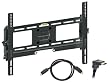 Pyle Deluxe Tilt Wall Mount & Cable Package for Home/Office/Schools/Public -- PSW801T Tilt Wall Mount for 23" to 50" Displays with Built-In Level (Black) + PHDMRT6 6Ft. Horizontal Swivel High Definition HDMI Cable With Heavy-Duty Fiber Shielding.