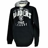NFL Oakland Raiders Cotton Hoodie Hoody Sweatshirt Mens G-III Sports Small