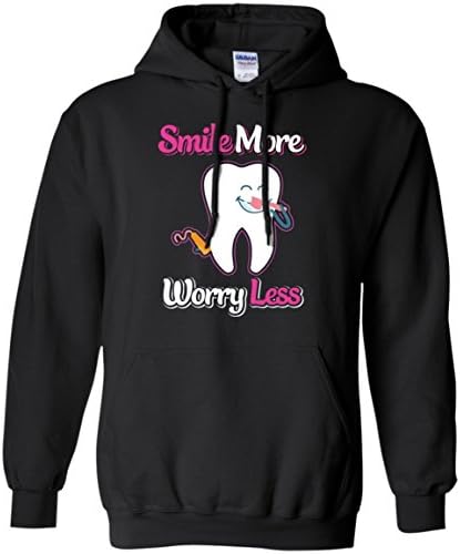 HKeen - SMILE MORE TSHIRT 6 - Pullover Hoodie 8 oz - Small