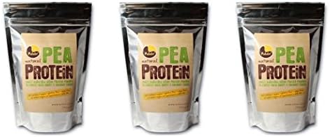 (3 PACK) - Pulsin Pea Protein Isolate - 100% Natural| 250 g |3 PACK - SUPER SAVER - SAVE MONEY
