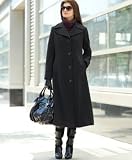 DKNY Long Single-Breasted Coat