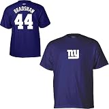Reebok New York Giants Ahmad Bradshaw Name & Number T-Shirt
