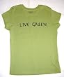 Live Green - Missy Organic T-shirt with Matching Ditty Bag by Change Begins With