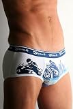 Ginch Gonch Crotch Rockets Brief for Men - Blue