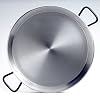 16-Inch Double-Gauge Steel Paella Pan