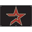Houston Astros MLB Applique & Embroidered Team Banner (36"x24")