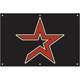 Houston Astros MLB Applique & Embroidered Team Banner (36"x24")