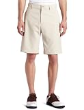 Callaway Golf Men's Flat Front Twill Short, Khaki, 44