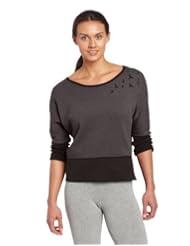 Sports: Oiselle Running Womens Peacenik Sweatshirt, Graphite, Small - Oiselle