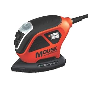 Black and Decker MS600B Mouse Sander Polisher with Zone Touch by Black & Decker